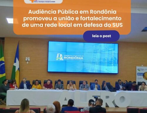 Uma Audiência Pública do Projeto Integra discutiu o acesso a medicamentos em defesa da vida na Assembleia Legislativa de Rondônia, em Porto Velho.