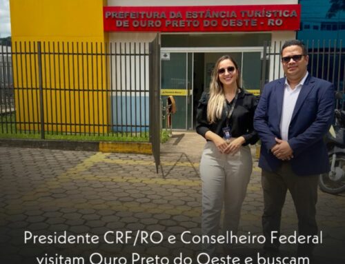 CRF visita a Prefeitura de Ouro Preto do Oeste e cobra Assistência ao Farmacêutico