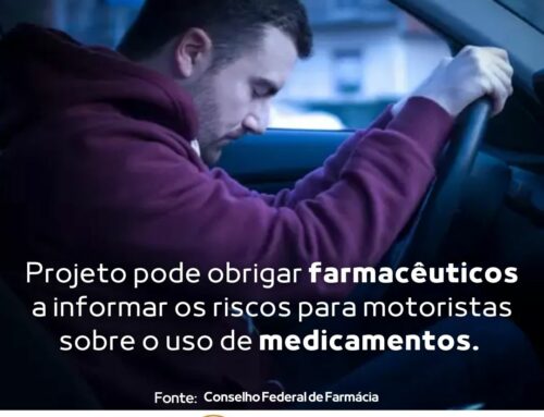 Projeto pode obrigar farmacêuticos a informar riscos para motoristas por uso de medicamentos